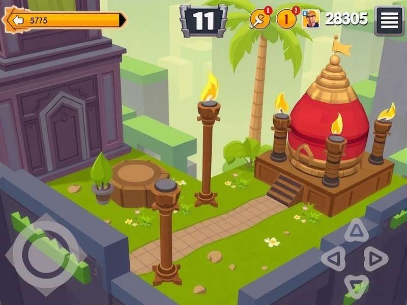 Temple Escape Rush Gameplay Screenshot